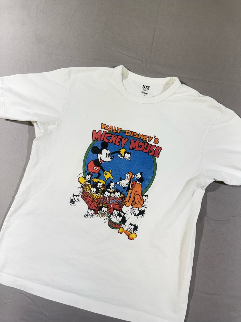 Uniqlo X Disney Retro Style Mickey Mouse T-Shirt